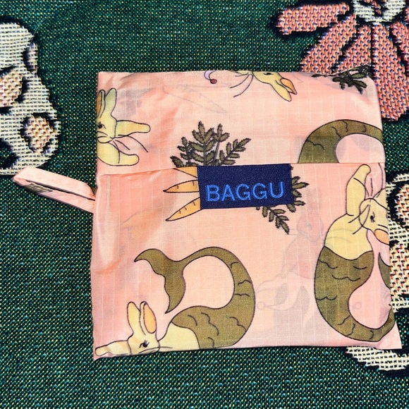 BAGGU Handbags - Baggu Bunny Mermaid Reusable Tote Bag NEW NWOT